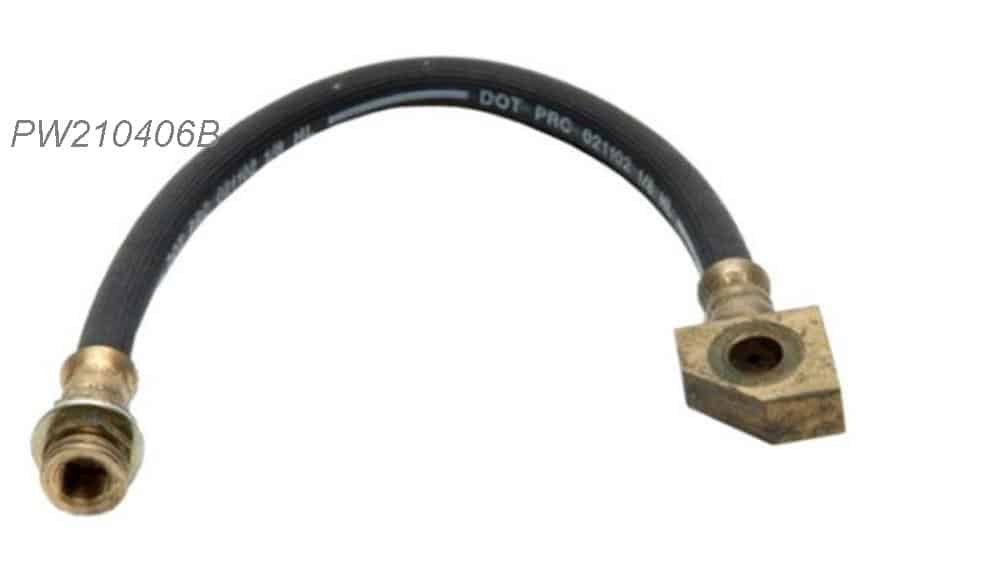 Brake Hose: Corvette Front 88-92 - each